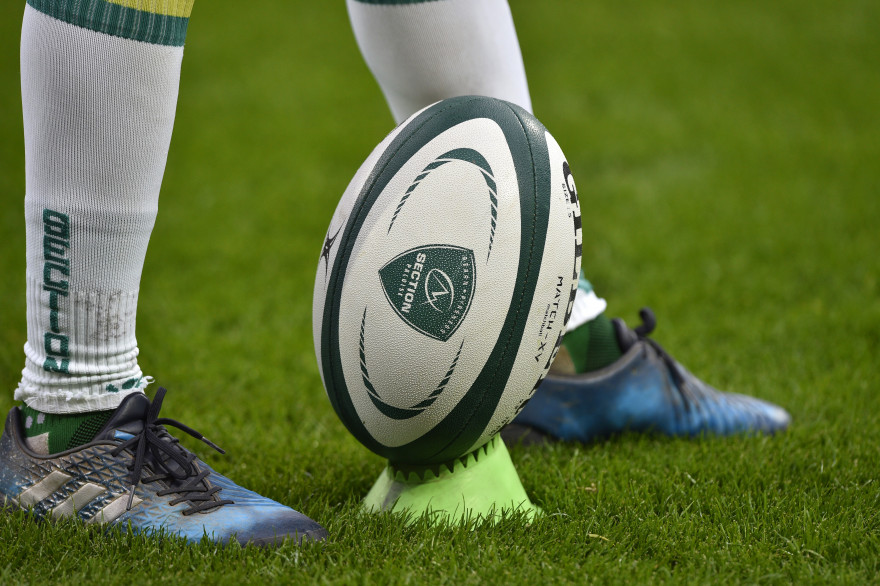 Un joueur de rugby (Illustration)