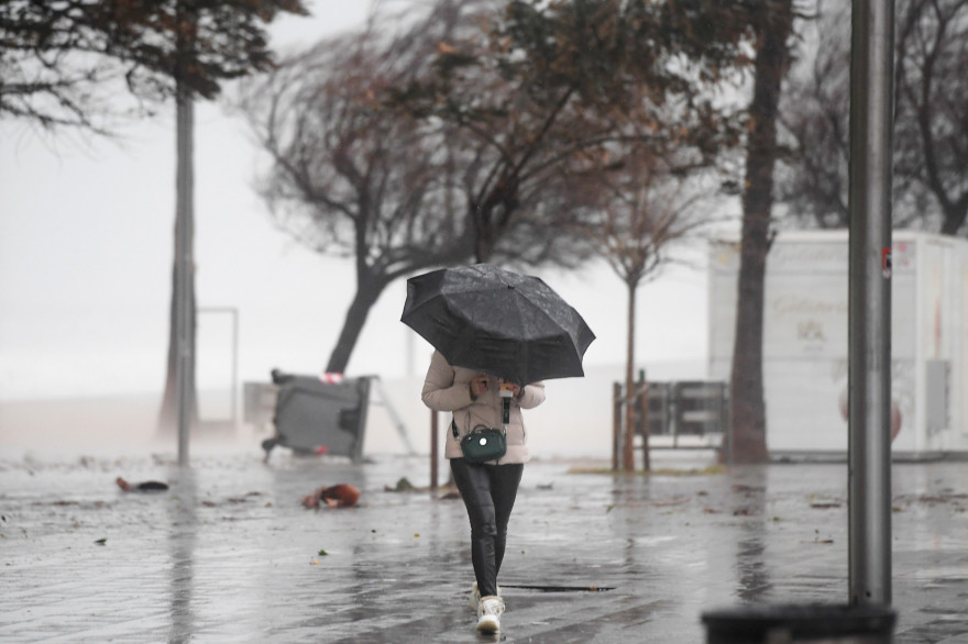 Une tempête (illustration)