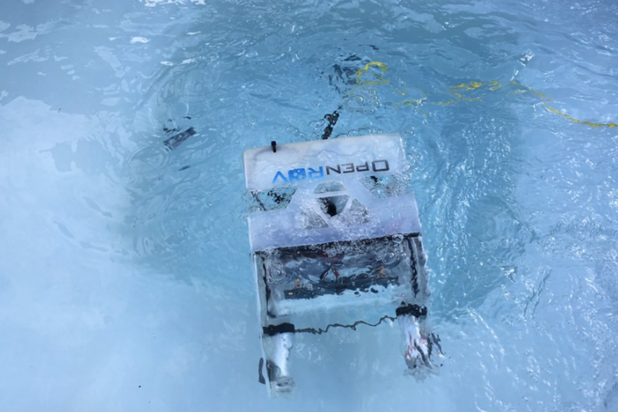 Le drone sous-marin OpenRov