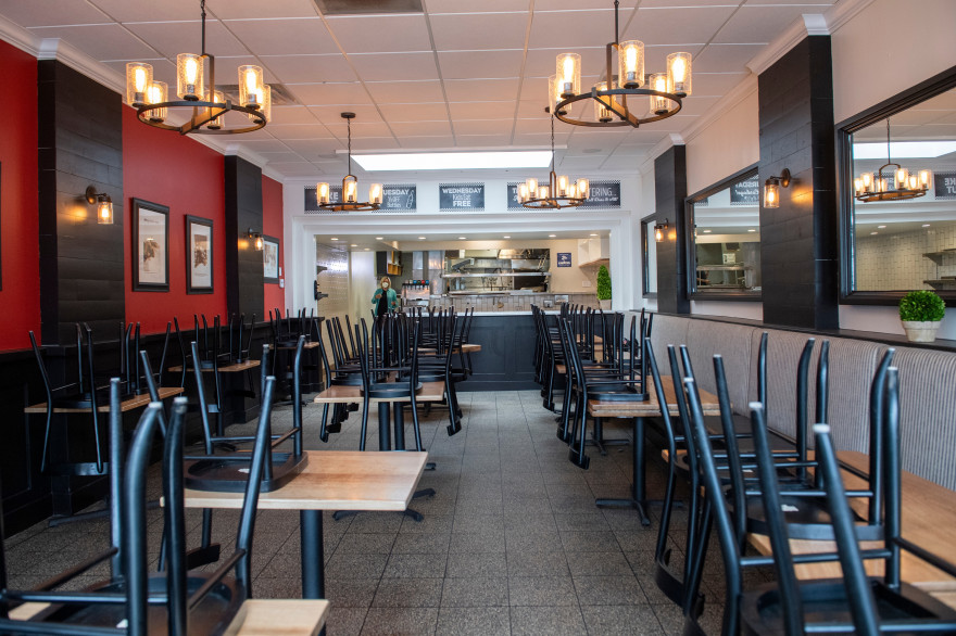 Un restaurant vide (illustration)