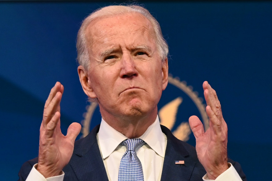 Joe Biden le 6 janvier 2021