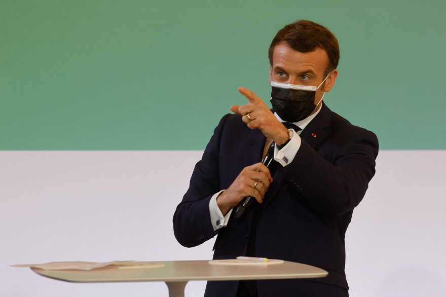 Emmanuel Macron, le 11 janvier 2021