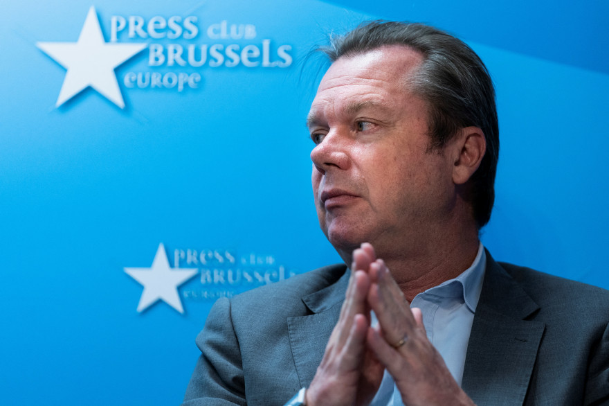 L'eurodéputé RN Jérôme Rivière, le 2 novembre 2019