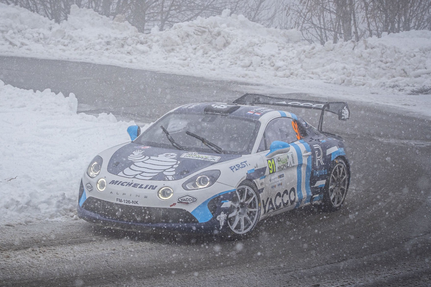 L'Alpine de Pierre Ragues à Monza en décembre 2020