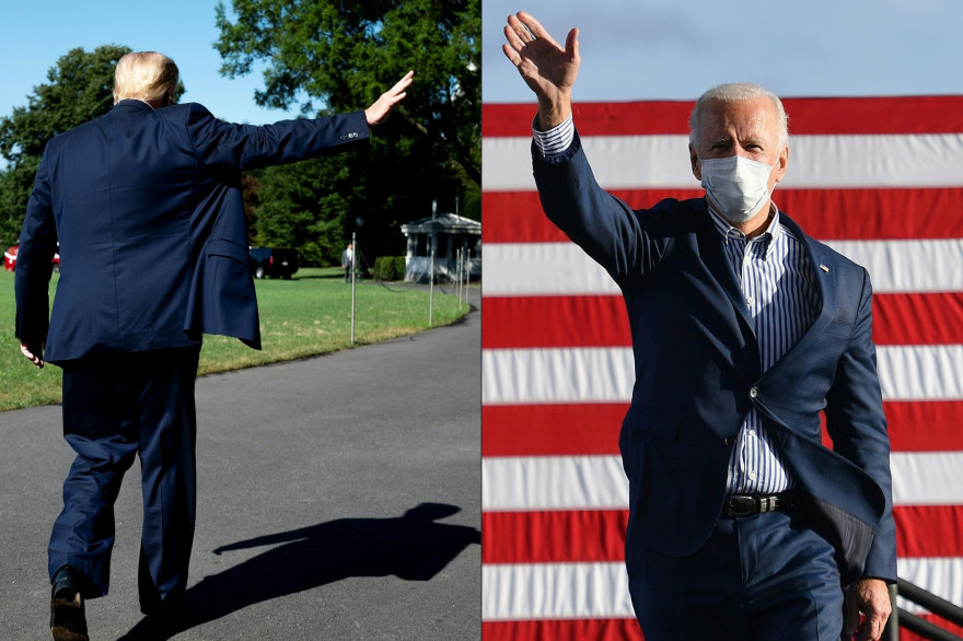 Donald Trump et Joe Biden (Ilustration)
