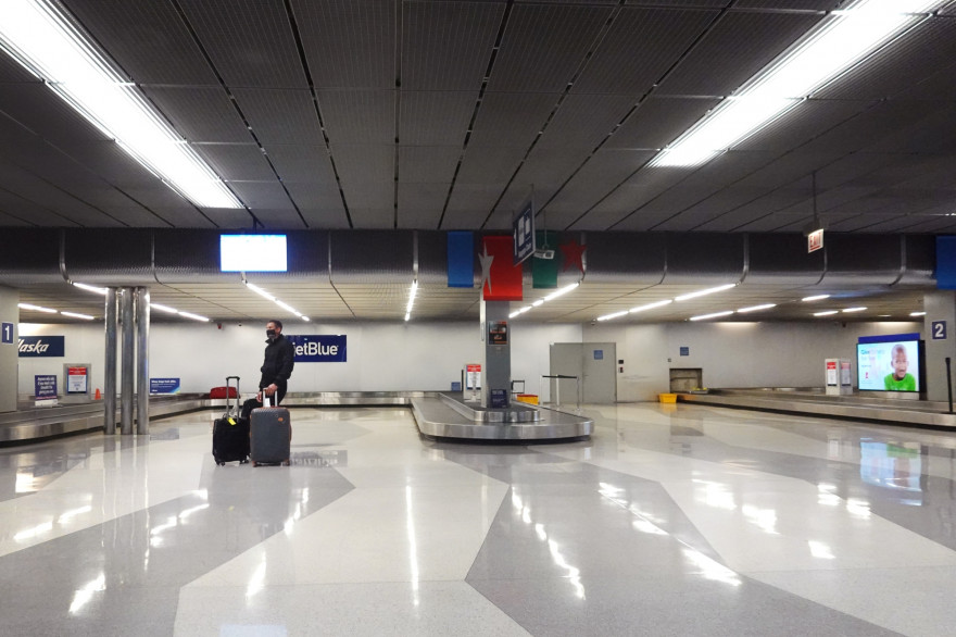 L'aéroport de Chicago dans l'Illinois (illustration).