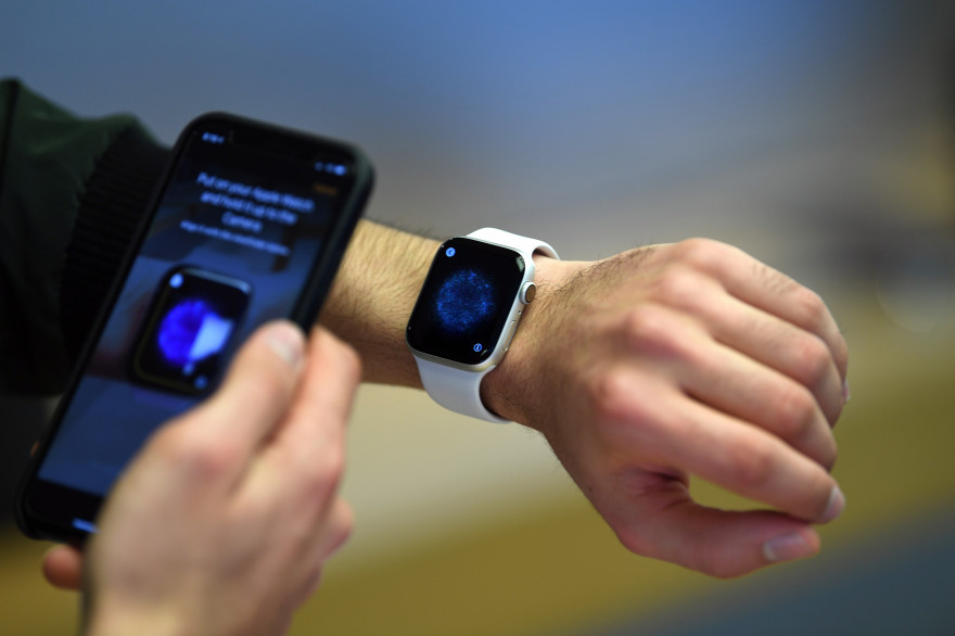 La montre connectée d'Apple est capable de mesurer la fréquence cardiaque depuis 2018
