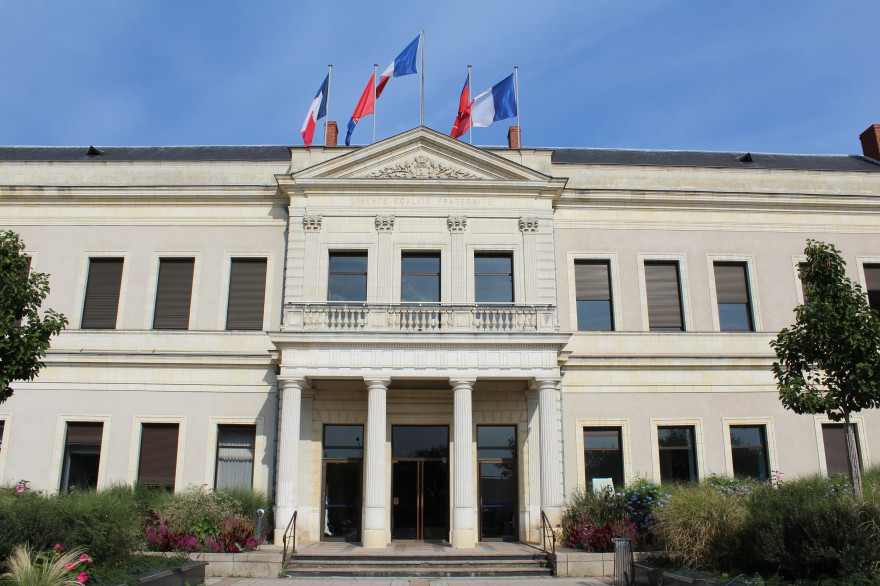 L'hôtel de ville d'Angers