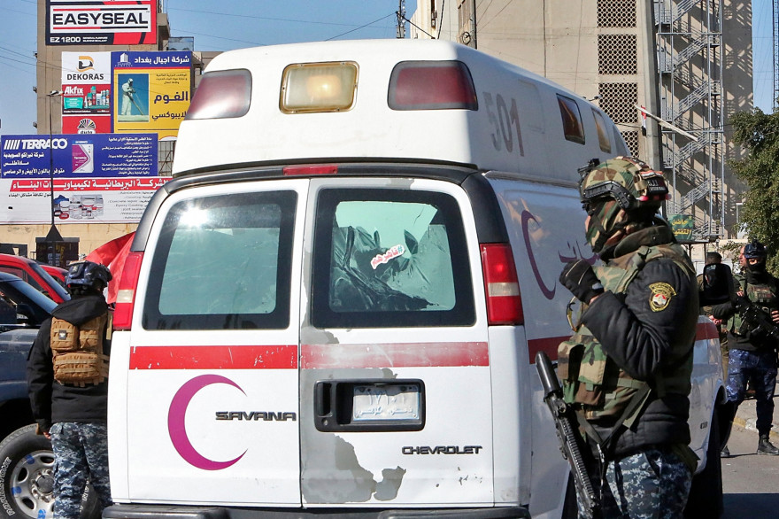 L'attentat s'est produit dans un marché très fréquenté de la capitale irakienne.
