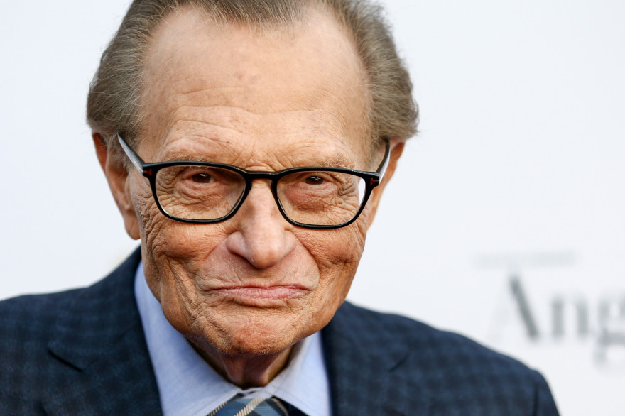 Le journaliste et animateur Larry King en 2017