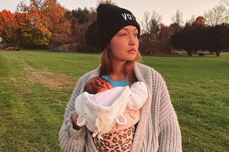 Gigi Hadid et sa fille, née en septembre 2020