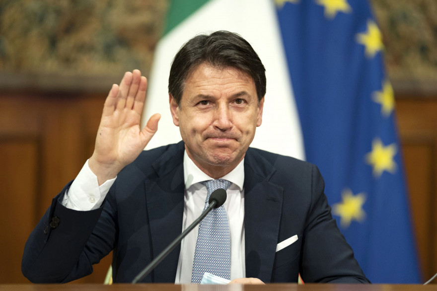 Giuseppe Conte en novembre 2020
