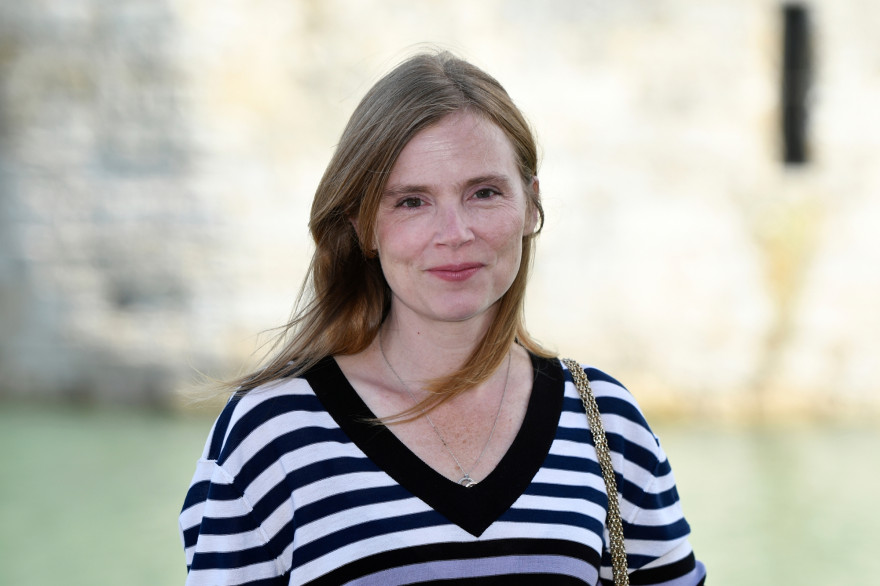 L'actrice Isabelle Carré lors du festival de la fiction TV à La Rochelle, en 2016.