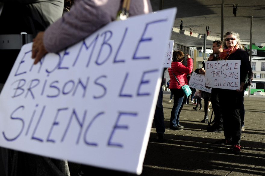 Une manifestation contre les violences sexuelles (illustration)
