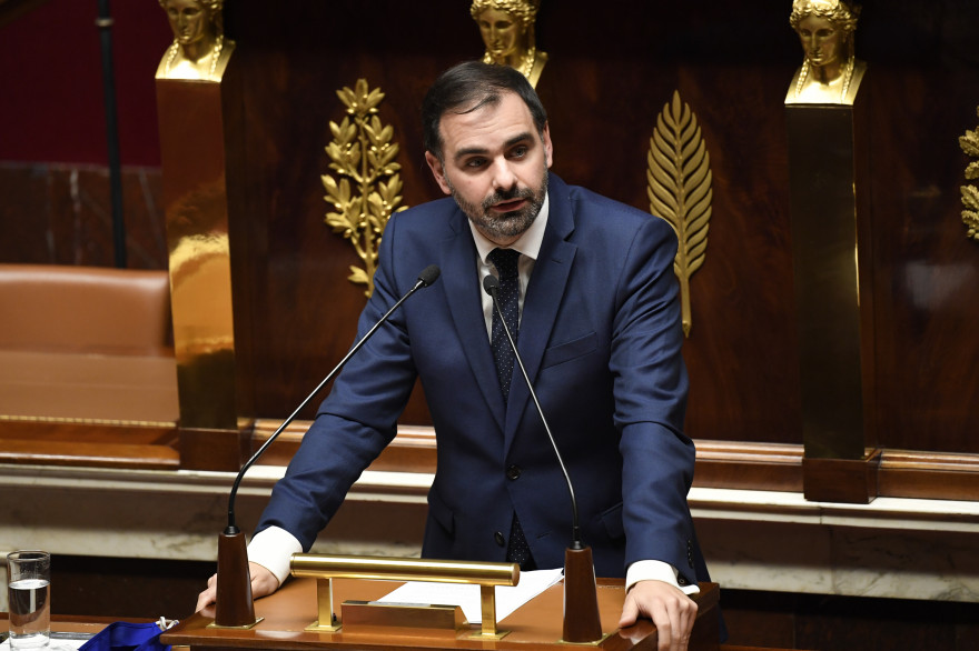 Laurent Saint-Martin à l'Assemblée nationale, le 12 octobre 2020