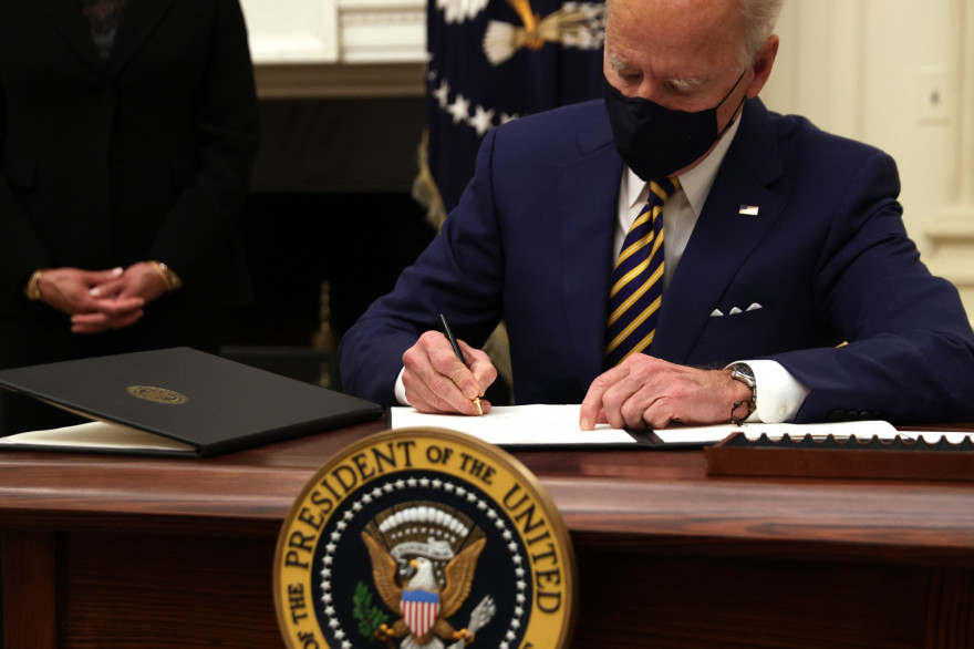 Joe Biden, le 22 janvier 2021