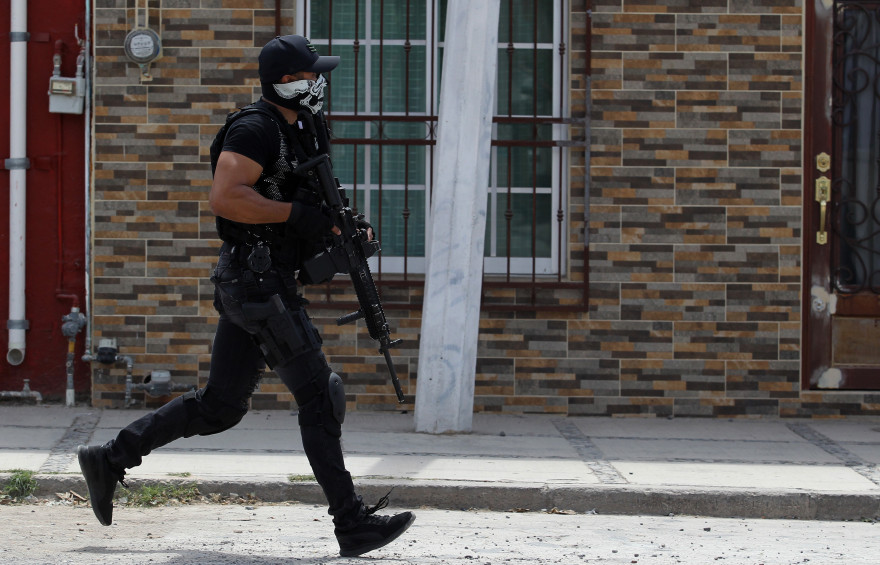 Un policier mexicain (Illustration)