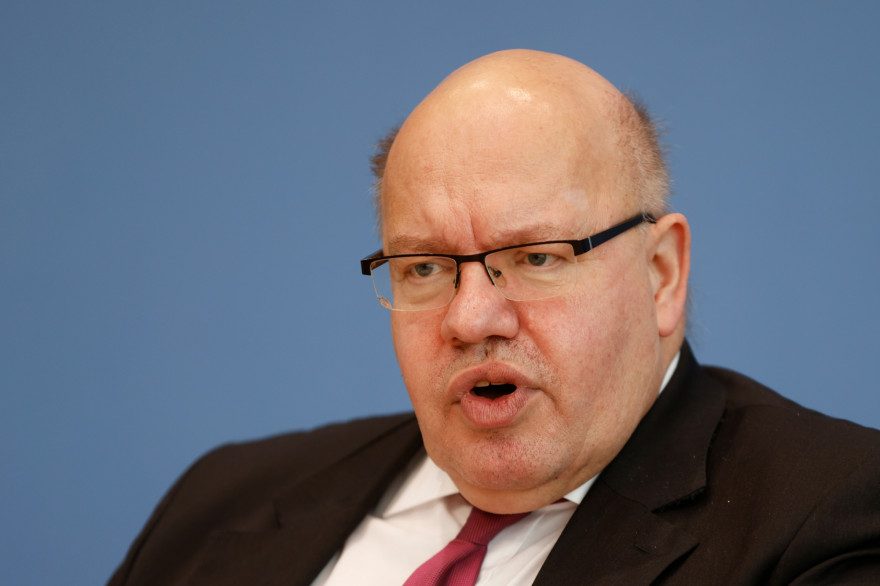 Le ministre allemand de l'Économie Peter Altmaier le 27 janvier 2021.