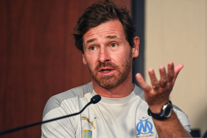 André Villas-Boas à Marseille le 13 août 2020