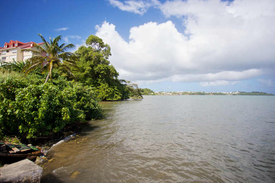 Petit-Bourg, dans la Basse-Terre en Guadeloupe.