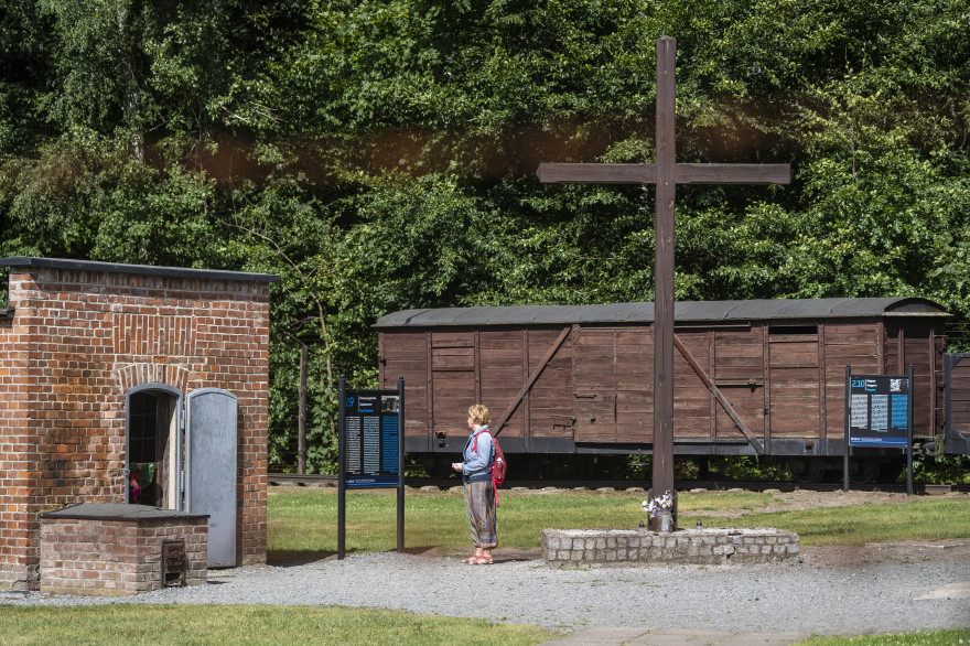 L'ancien camp de concentration de Stutthof, en Allemagne.