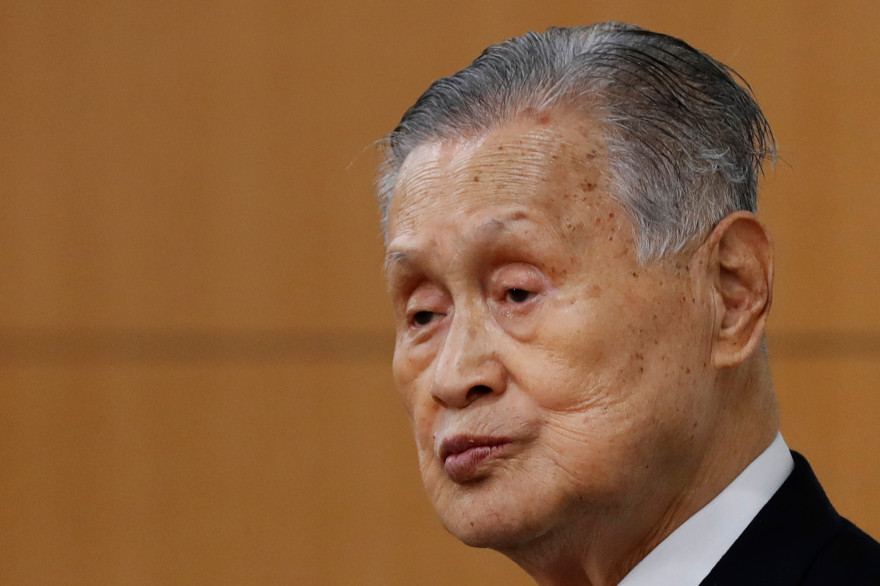 Yoshiro Mori, patron des Jeux Olympiques de Tokyo.