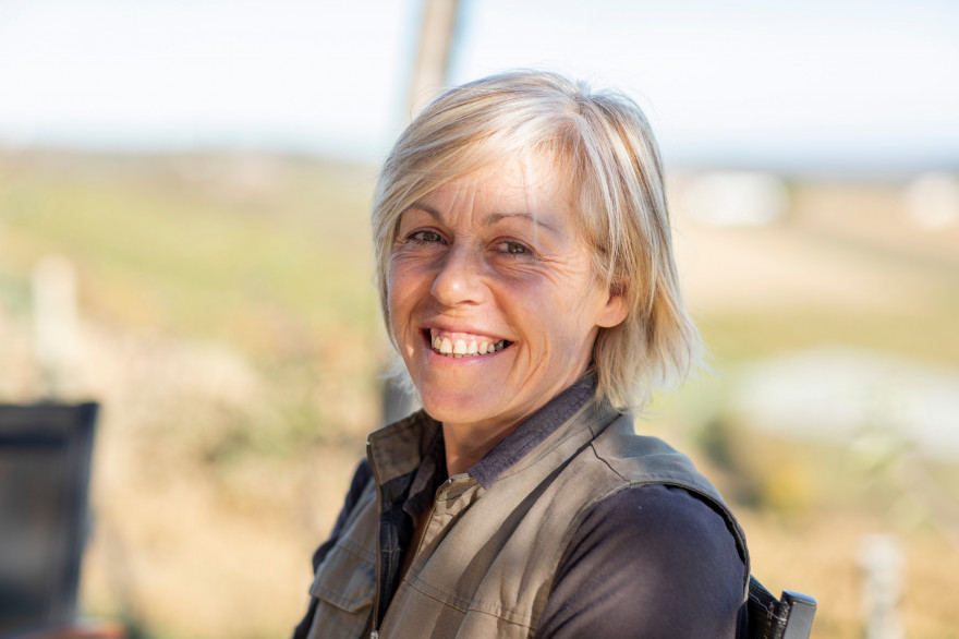 Delphine est arboricultrice en Occitanie