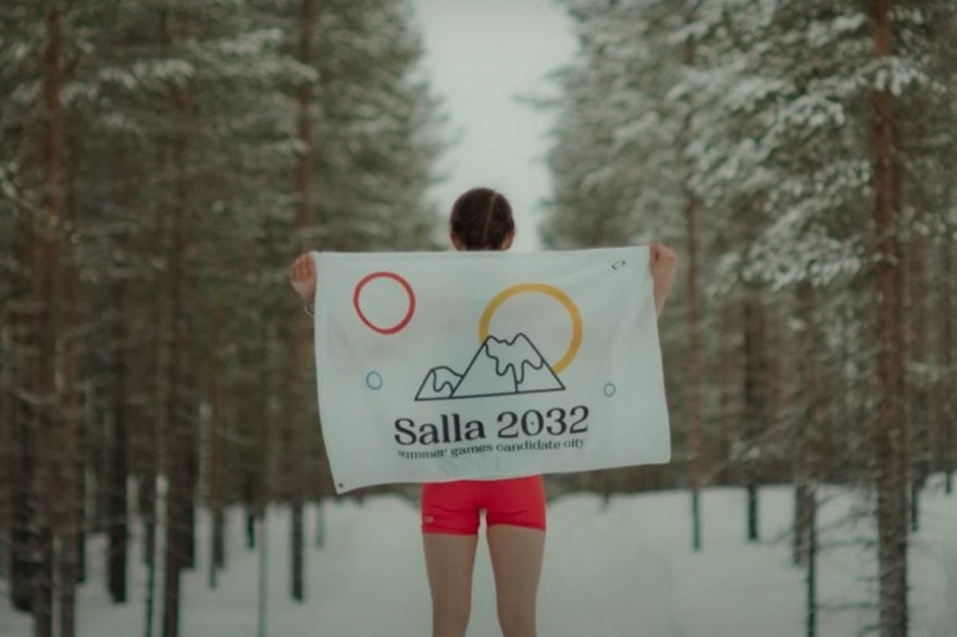 Salla, candidate aux JO d'été