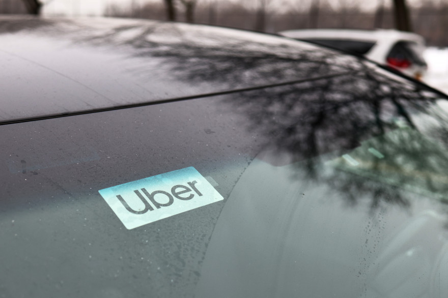 Une voiture Uber (illustration).