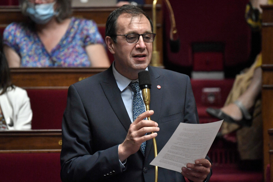 Le député LaREM de l'Indre François Jolivet, auteur de la proposition de loi visant à interdire l'écriture inclusive dans les documents administratifs