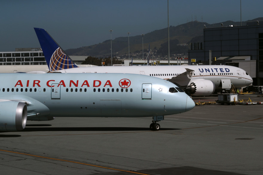 Un Boeing 737 de la compagnie Air Canada