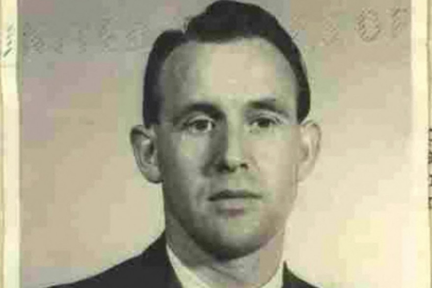 Une photo de Friedrich Karl Berger datant de 1959, publiée par le ministère américain de la Justice.