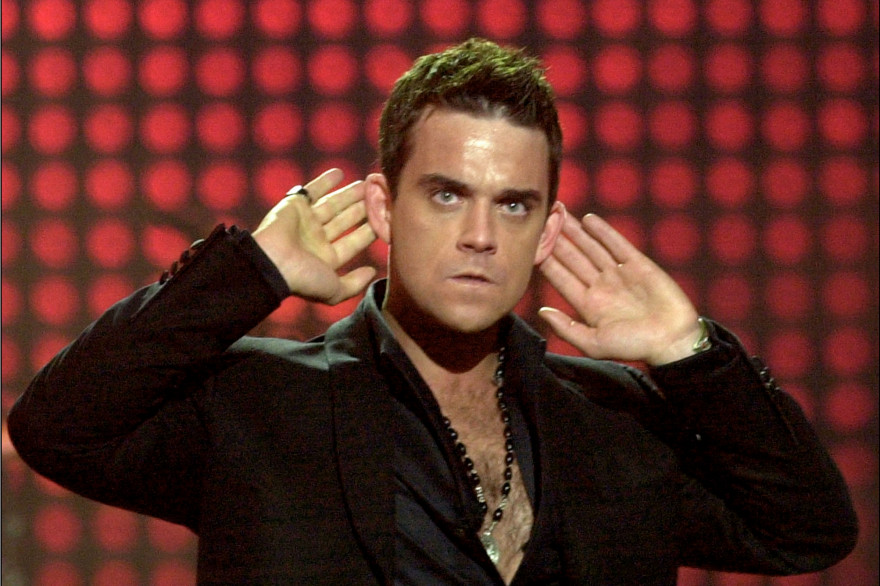 Robbie Williams, le 14 novembre 2002