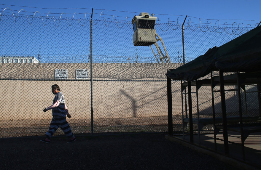 Une prison en Arizona (illustration)