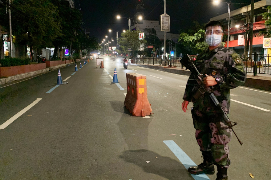 Un policier aux Philippines (illustration)