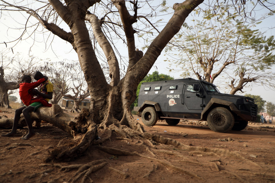 Une voiture de police nigériane (illustration).