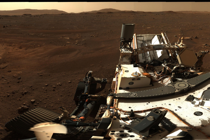 La NASA a publié le 24 février une spectaculaire photo panoramique de Mars prise par Perseverance