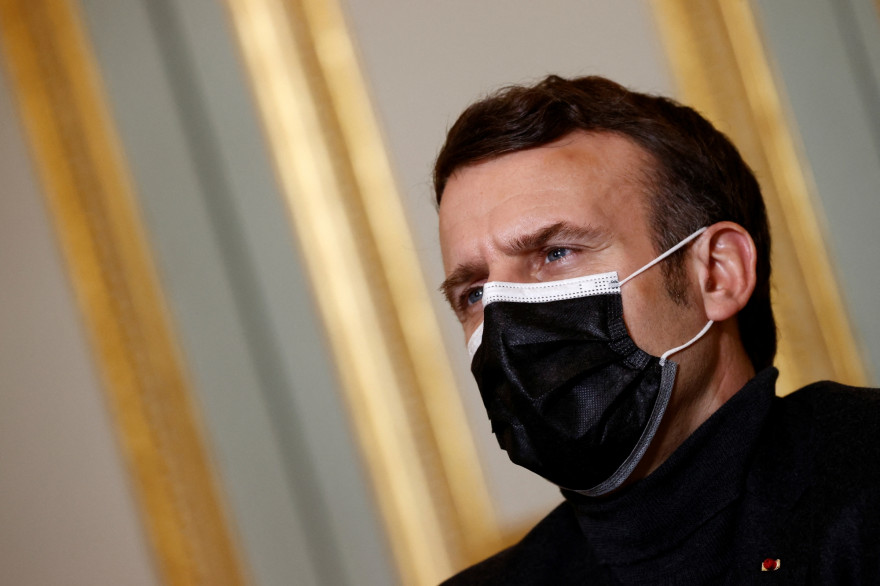 Emmanuel Macron, le 8 février 2021