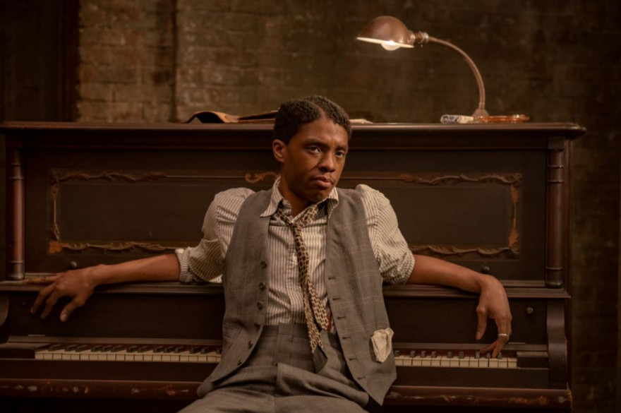 Chadwick Boseman dans "Le Blue De Ma Rainey"