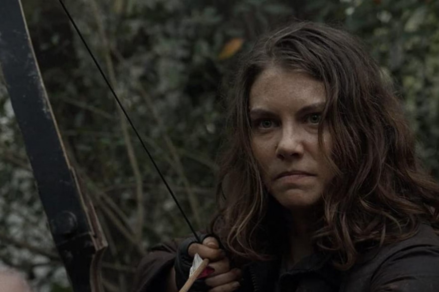 Maggie prête à se battre dans "The Walking Dead"