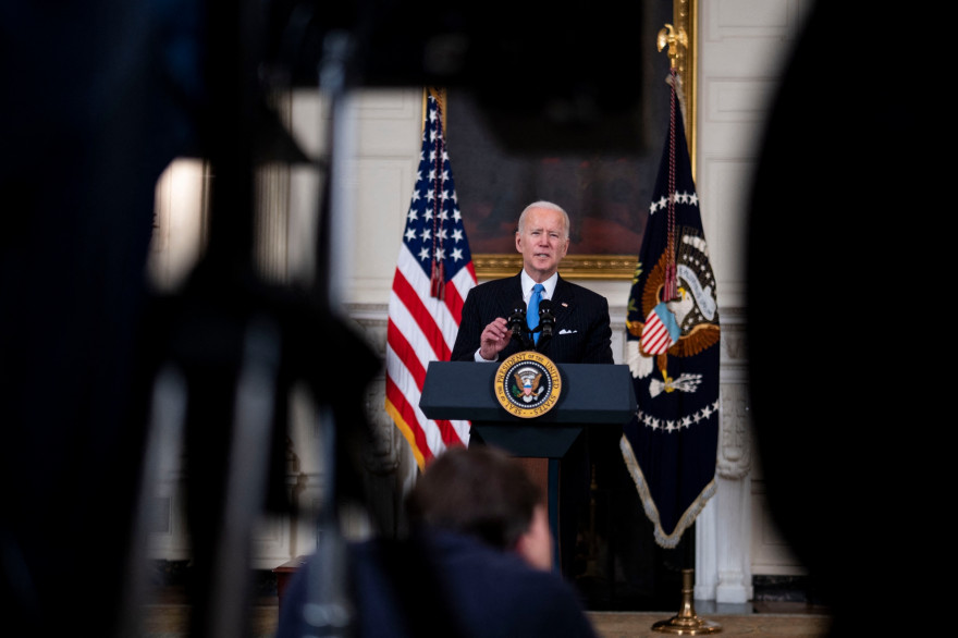 Joe Biden, le 2 mars 2021