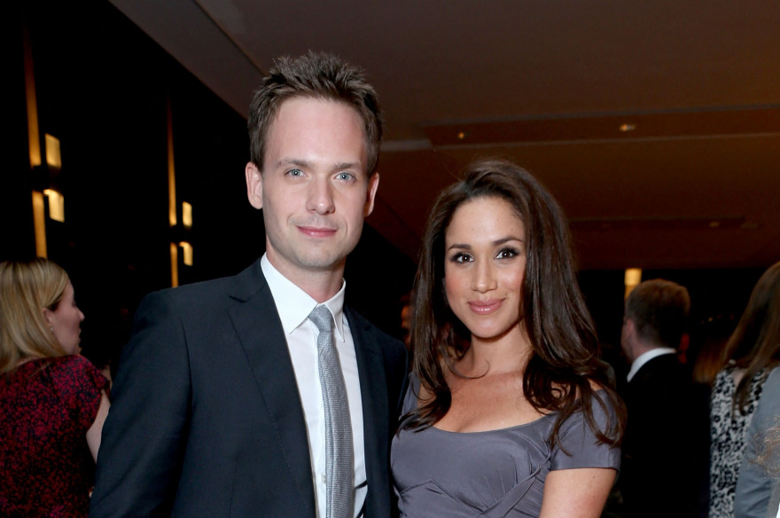 Patrick J. Adams et Meghan Markle en 2012