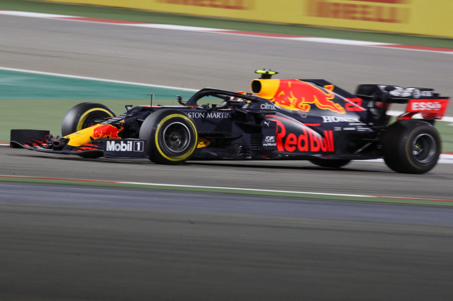 La Red Bull de Alex Albon à Bahreïn le 6 décembre 2020