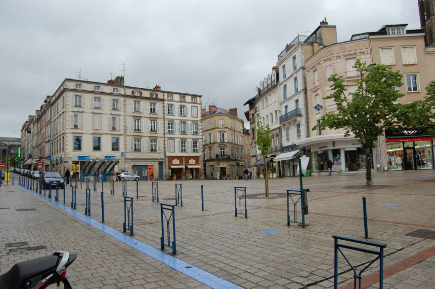 La place de la Motte, à Limoges (illustration)