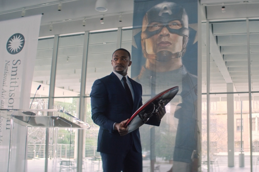Falcon dans l'épisode 1 de "Falcon & The Winter Soldier"