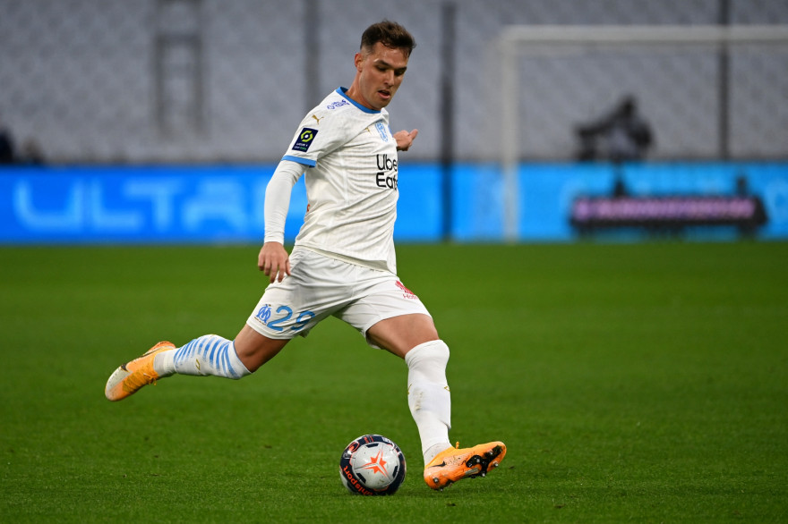 Le défenseur espagnol Pol Lirola, sous les couleurs de l'OM