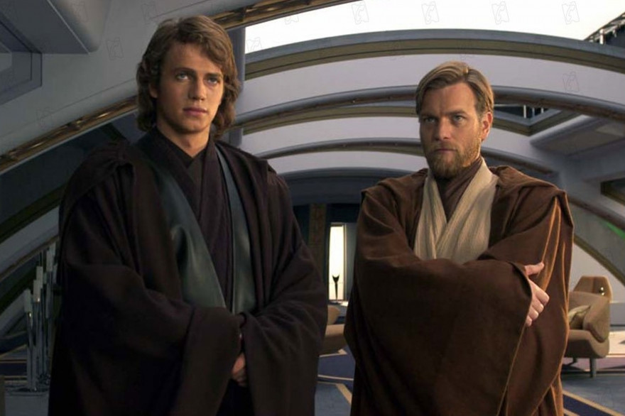 Anakin Skywalker et Obi-Wan Kenobi dans "La Revanche des Sith"