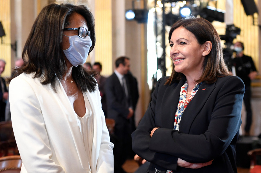 Audrey Pulvar et Anne Hidalgo