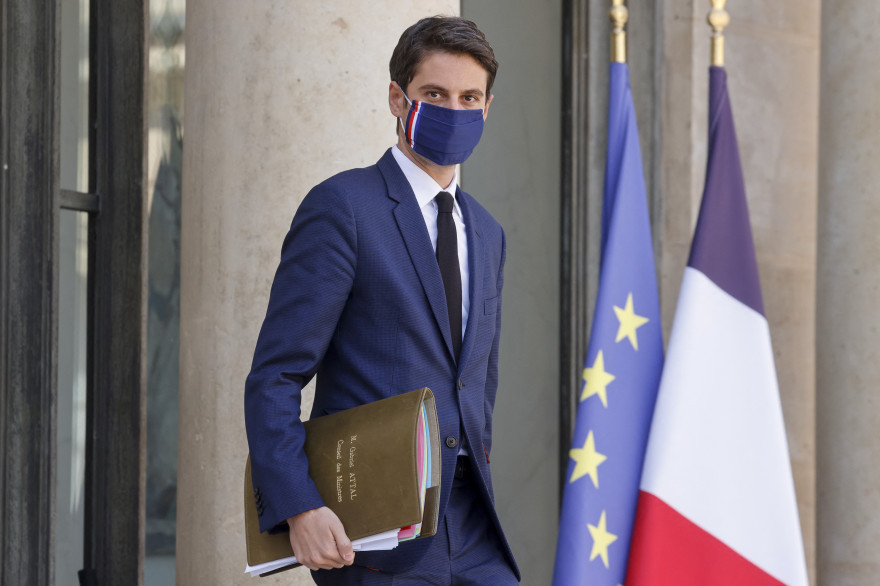 Gabriel Attal, le 31 mars 2021