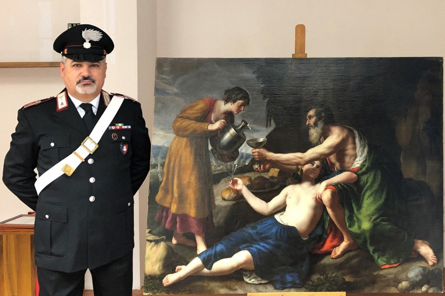Un tableau de Nicolas Poussin, volé à ses propriétaires en 1944 à ses propriétaires a été retrouvé en Italie.